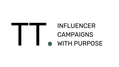 TT Influence logo in a clean, modern typeface representing purposeful influencer campaigns.